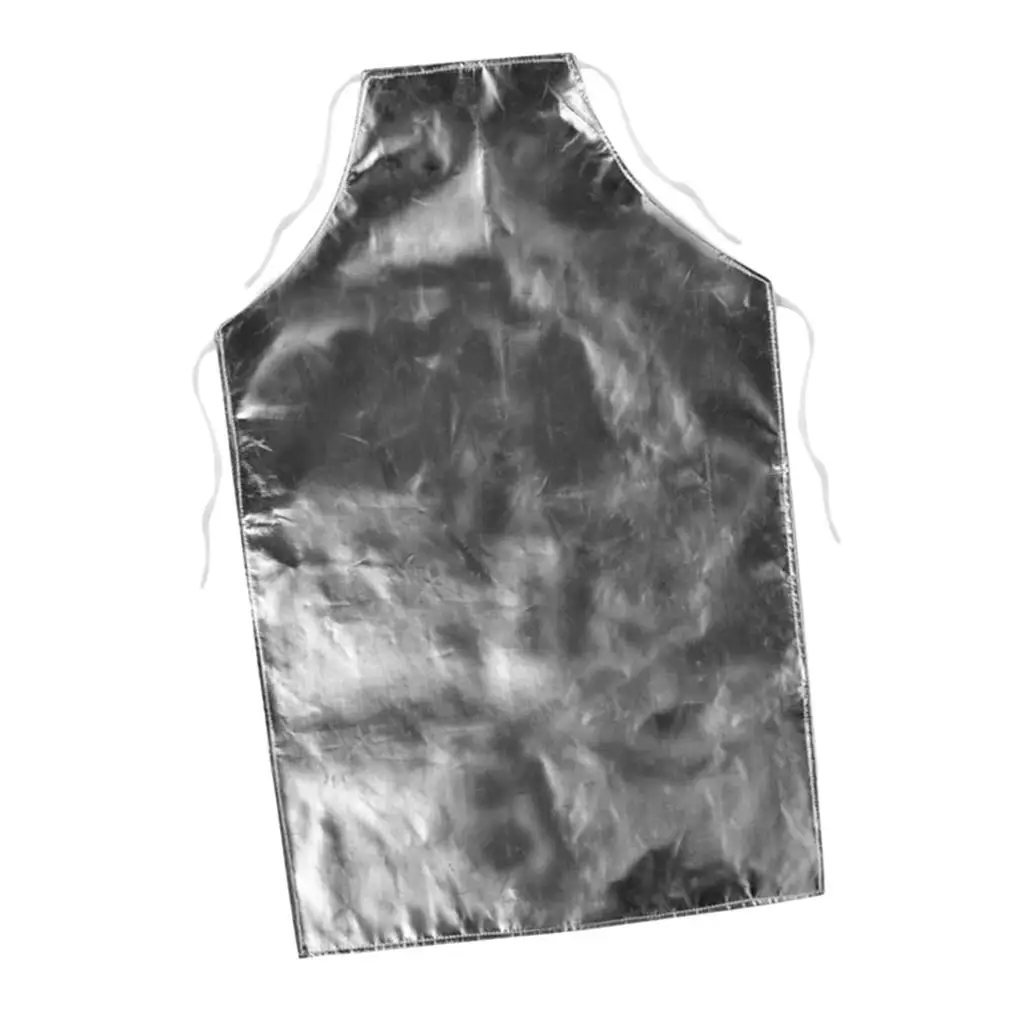 Aluminum Foil Heat Resistant Apron Protection for Working Cooking