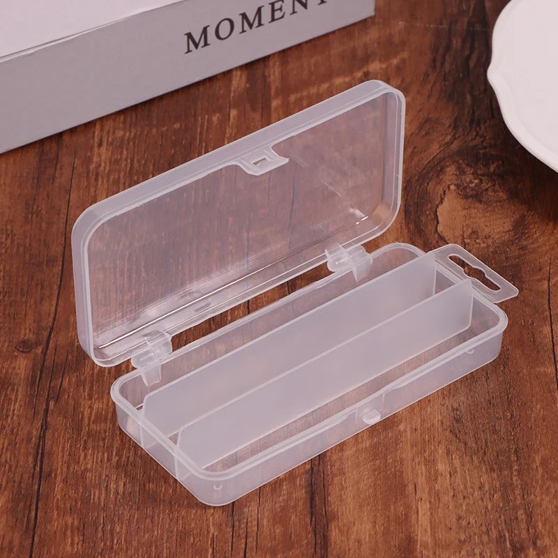 3 Compartment Mini Fishing Tackle Box Plastic Storage 13cm 17cm Lure Baits Minnow Pencil Lure Hook Bait Case Organizer Container