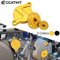 Motorcycle CNC Oil Filter Cover Protect Cap Engine Timing Bolts Set For Suzuki RMZ250 RMZ450 RMX450Z 2005-2016 2017 2018 2019