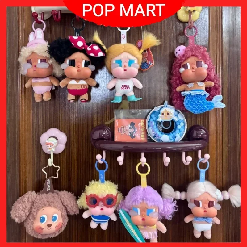 

Подлинная Pop Mart Crybaby Vacation Mode On Series слепая коробка виниловый плюшевый кулон аниме фигурка тайна коробка-сюрприз подарки для девочек