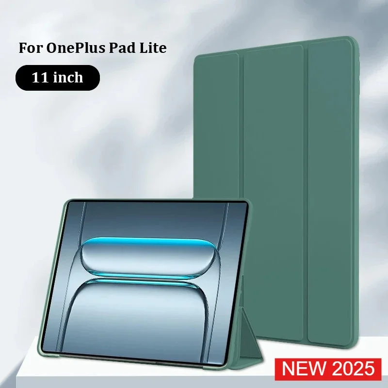

For New Oneplus Pad Lite 11" Case 2025 Trifold PU Leaher Soft TPU Back Stand Tablet Cover for 1+ Pad 3 2Pro Oppo Pad 4 Pro 13.2"