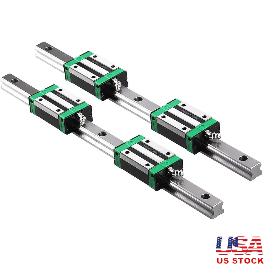 

CNC Linear Guide Rail HGR20 300mm Slide Rail with HGH20CA Block Bearings CNC Routers DIY Projects Automation Equipment