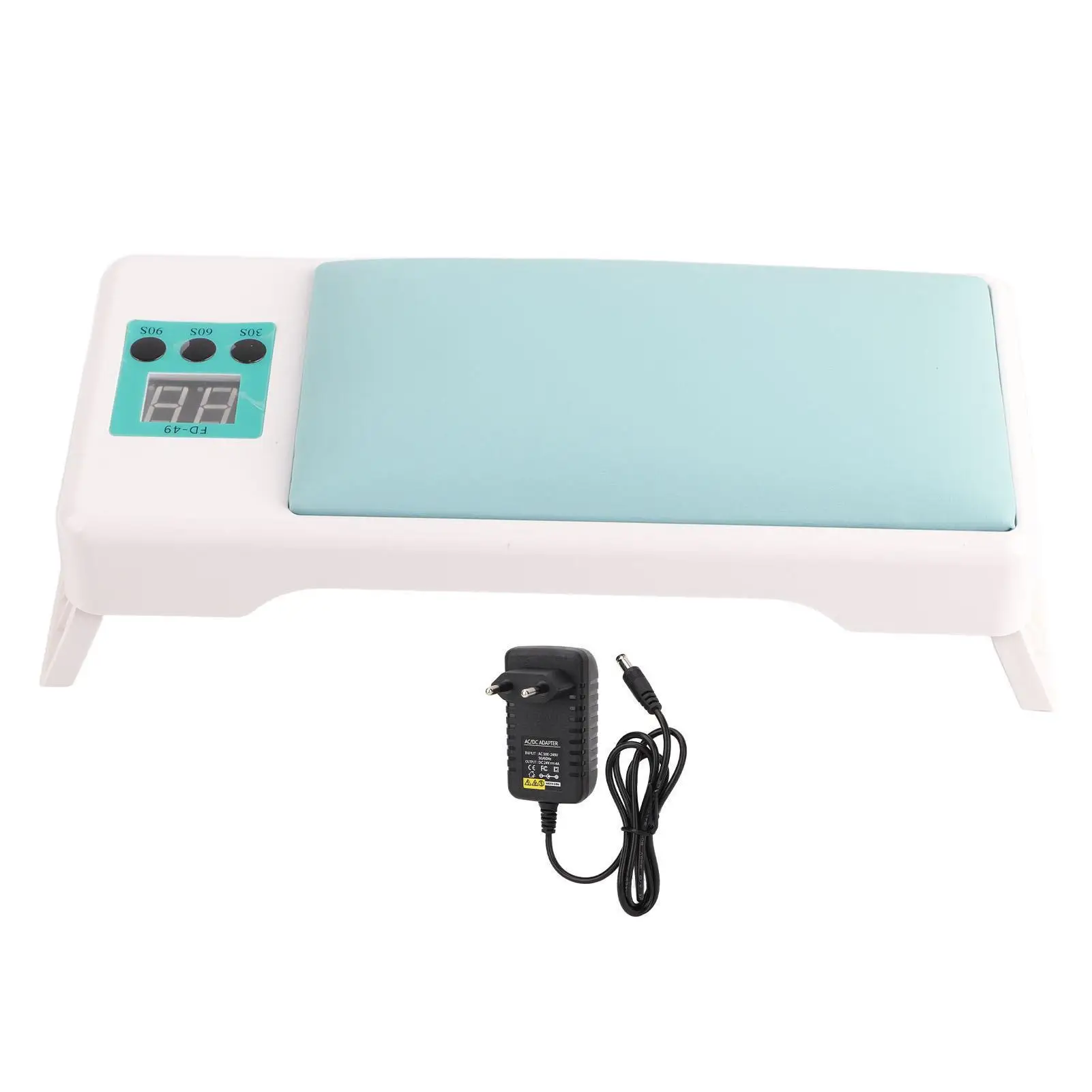 

Portable UV LED for nail Lamp with Hand Pillow - Folding Gel Polish Curing Light for nail Artists, EU Plug 100-240V