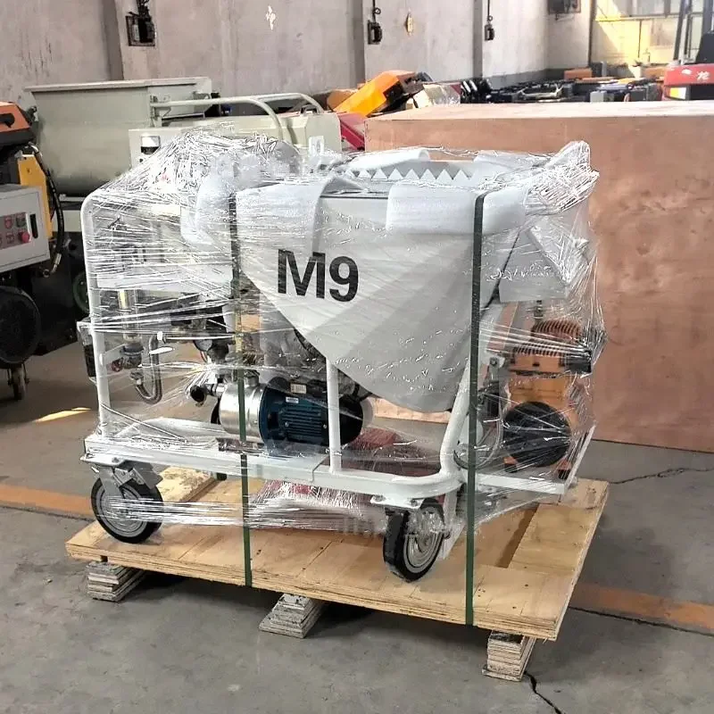 220v 380v Customized wall reinforcement gypsum spraying machine plastering machine