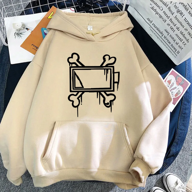 Harajuku Men's Hoodie MURDER DRONES Hoodies Printing Long Sleeve Casual Spring Autumn Sweatshirt Streetwear Y2k Clothes Unisex