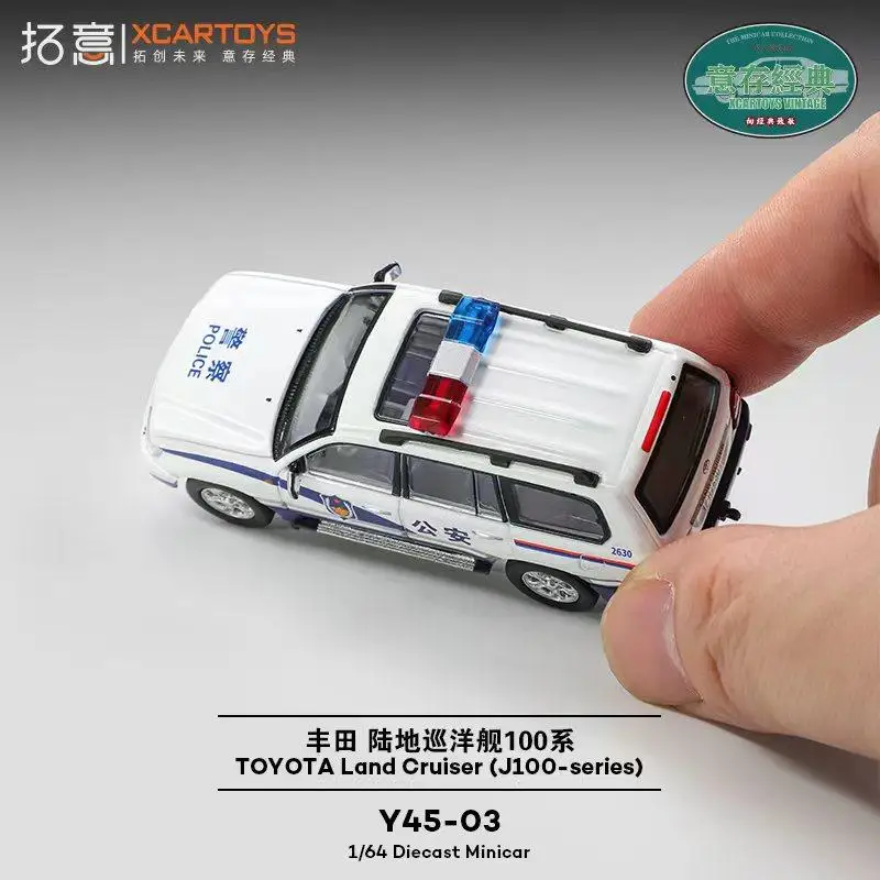 

XCARTOYS 1/64 TOYOTA Land Cruiser (серия J100) — Коллекционная модель автомобиля из литого металла для мальчиков