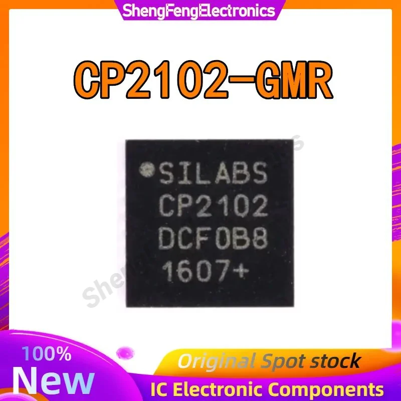 

5PCS CP2102-GMR CP2102 USB serial chip QFN-28 integrated IC