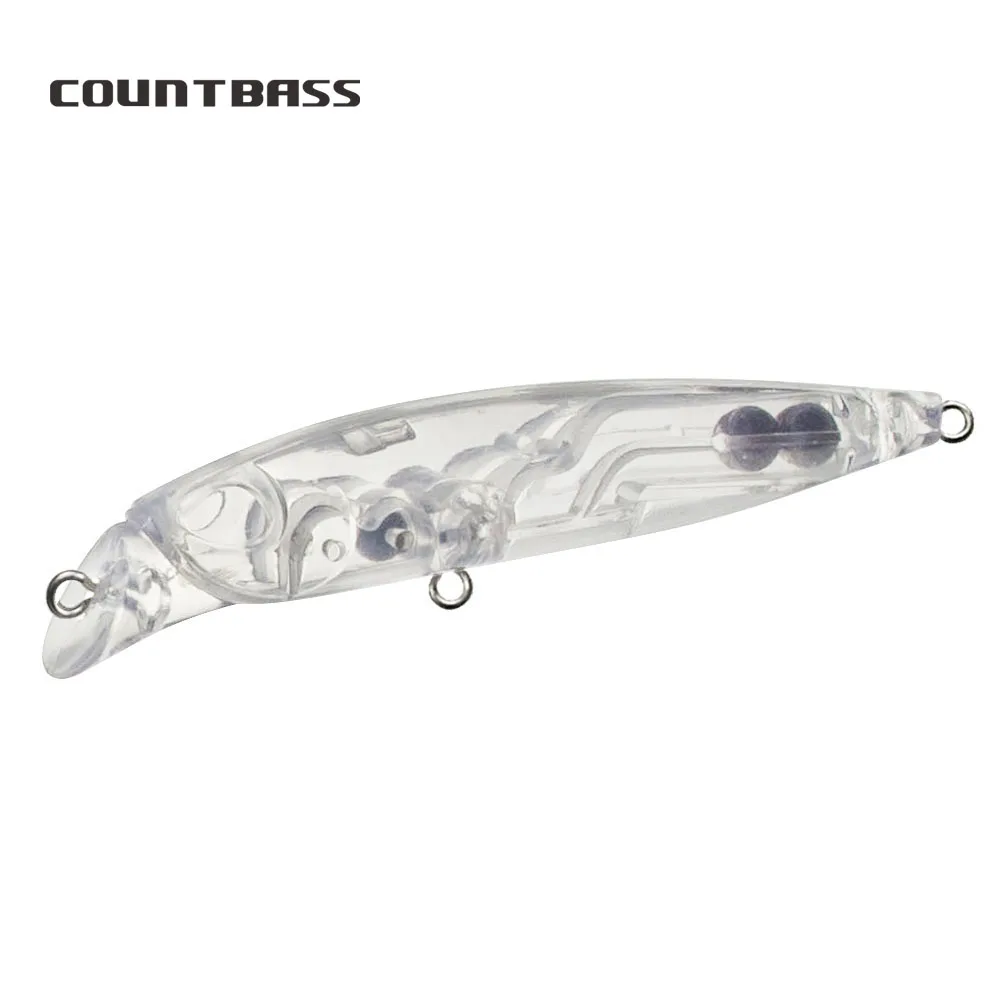 

10Pcs Blank Hard Lures 90mm/3.5" 9g/0.3oz, Floating Unpainted Fishing Baits, Minnow, Pencil, Shad, Wobblers, Hardbait Bodies