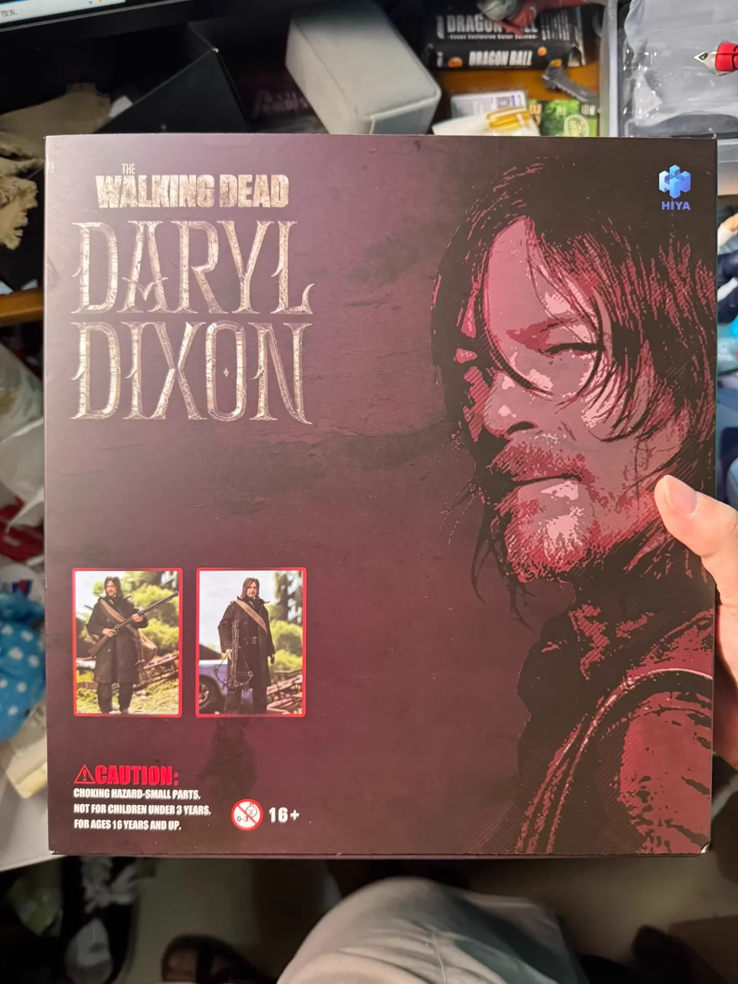 متوفر في المخزون ألعاب نموذجية متحركة HIYA Daryl Dixon 1/12 The Walking Dead: Daryl Dixon Season