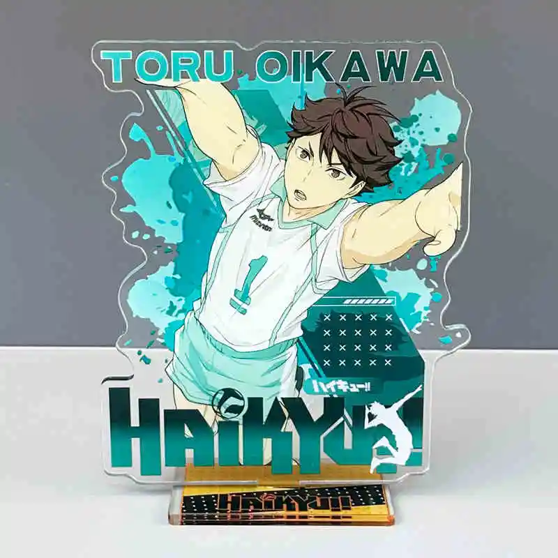 

Oikawa Tooru Kozume Kenma Hinata Shoyo Theme Acrylic Stand Figure Model Plate Cosplay Cartoon Desktop Decor Fans Gift