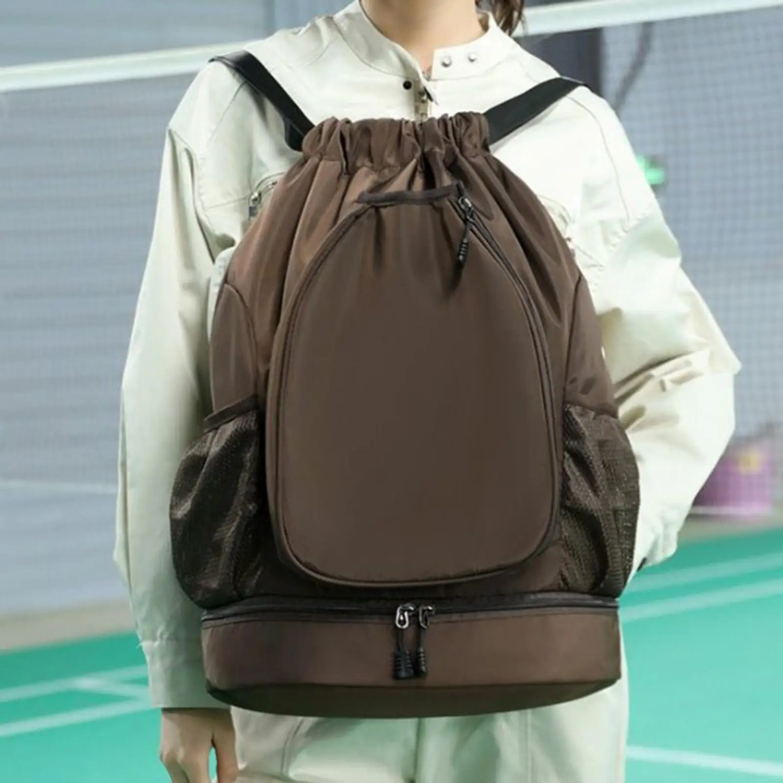 

Рюкзак на шнурке, портативная теннисная сумка для тренировок на открытом воздухе, путешествий