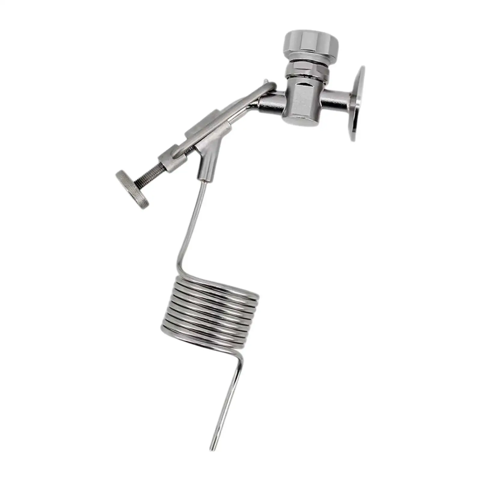 Beer Brewing Sampling Valve Coil Practical Easy Installation Stainless Steel view 2