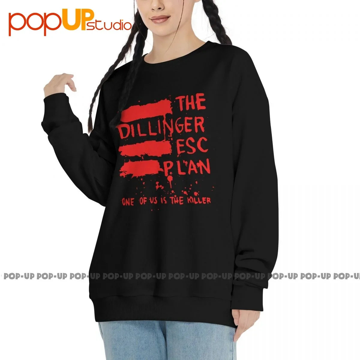 The Dillinger Escape Plan 2 Sweatshirt Pullover Shirts Best Unique Natural Hot Selling