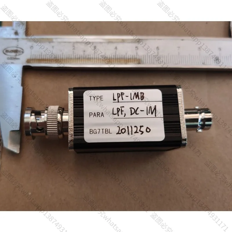 Suitable for 10k, 100k, 1M, 2M, 5M, 10M, 30M, 100M, 500M, 1G Low Pass Filter LPF, BNC Port