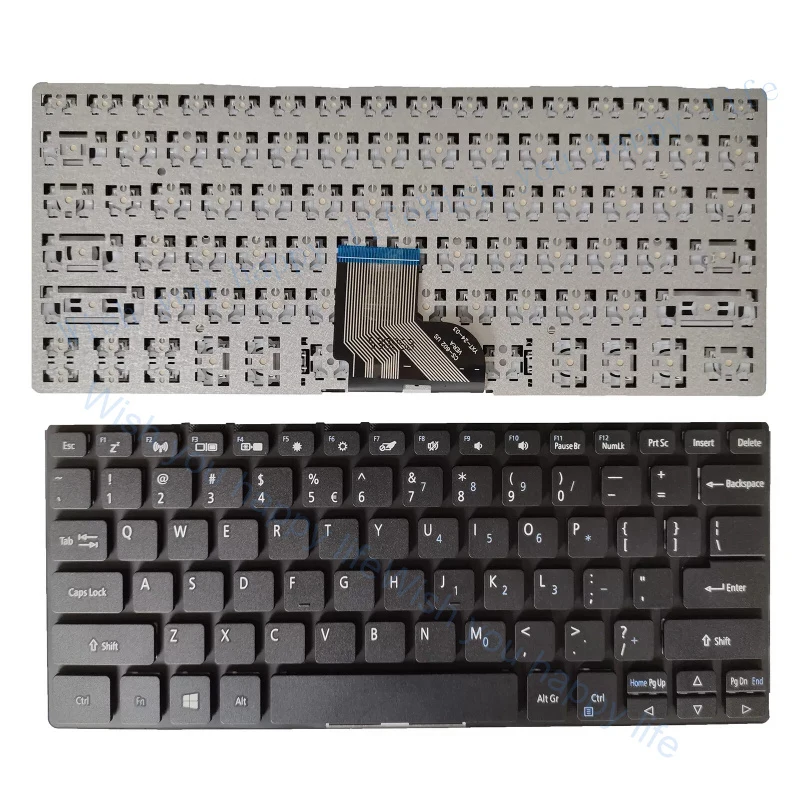 

v+ Laptop Keyboard for Acer Spin1 SP111-32N SP111-34N N17H2 SP111-33 US
