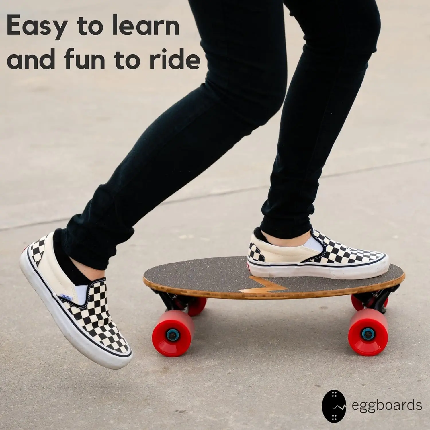 Portable Bamboo Mini Longboard for Adults - Smooth Ride, Easy Carry, Perfect for Beginners & Experienced Riders