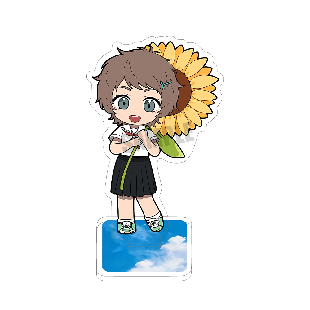 The Summer Hikaru Died Acrylic Standee Chibi Figure Hikaru Yoshiki Q Version Model Horror Manga Merch Desk Display Collectible view 3