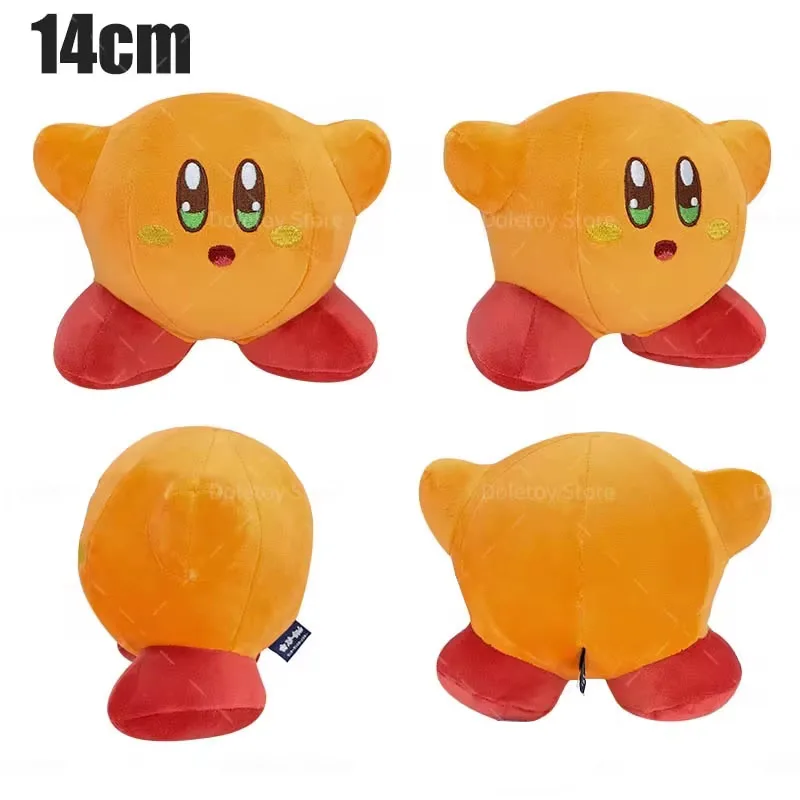 25 Styles Kawaii Star Kirby Grey Kirby Ghost Kirby Pink Blue Green Red Plush Toy Cute Star Kirby Heart Doll Kid Birthday Gift view 5