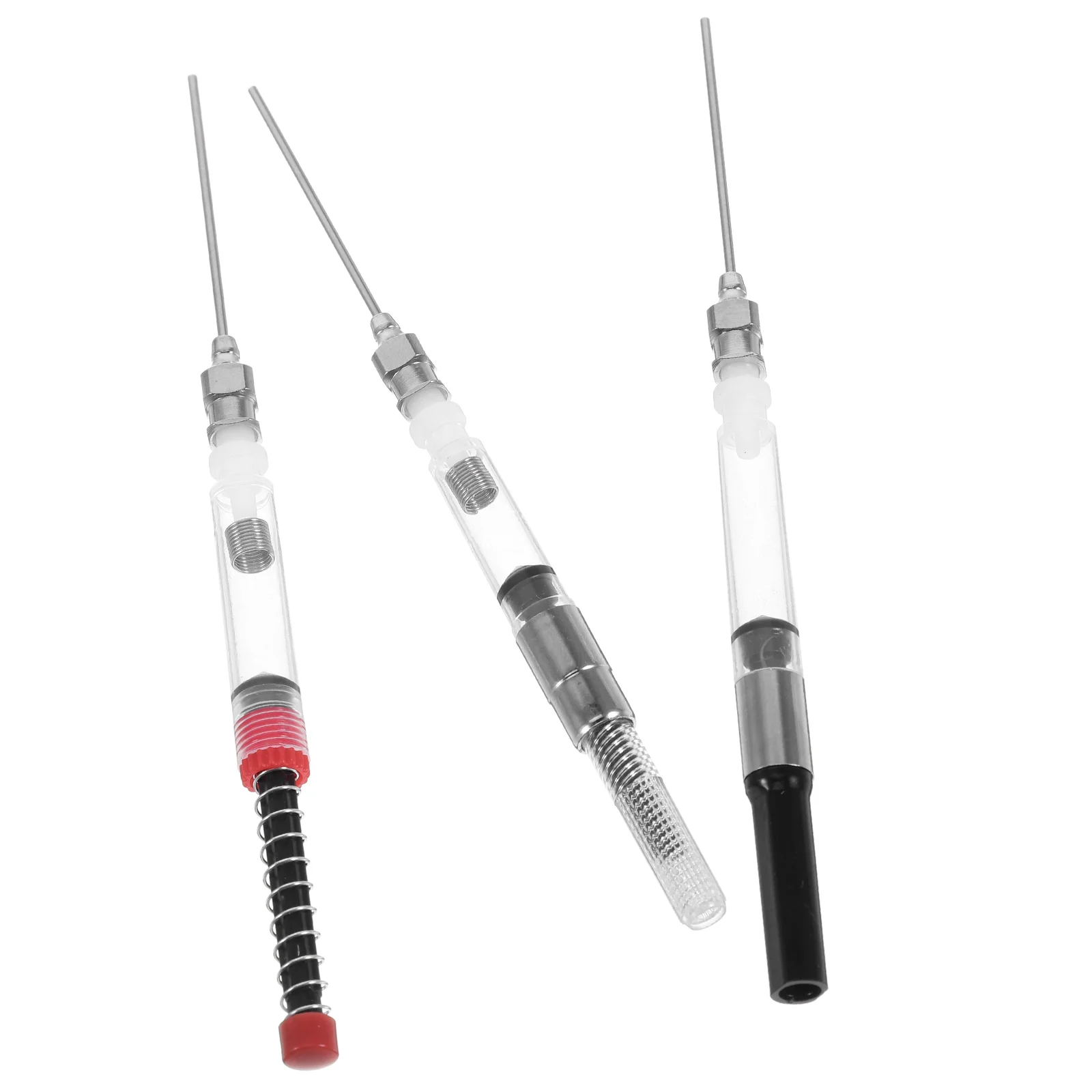 

6 Pcs Fountain Pen Converter Student Ink Absorber Refill Tool Stationery Supplies Syringe Device Black Pens