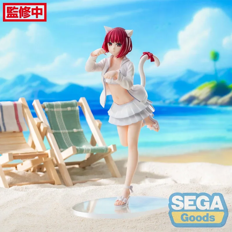 In Stock Sega Oshi no Ko Luminasta Kana Arima Toy Figure B Komachi Idol Cat Ear Bikini Anime Action Model Collectible Toys Gift