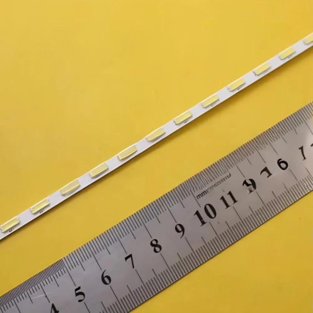 2Pcs X 23.6นิ้วแผ่นอลูมิเนียมแถบ LED แผงทีวี Backlight โคมไฟ SMME236BMM021 533Mm 6pin อินพุต