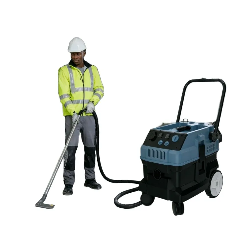 Large and efficient professional grade M-class commercial electric vacuum cleaner High power wet and dry industrial 40L truck