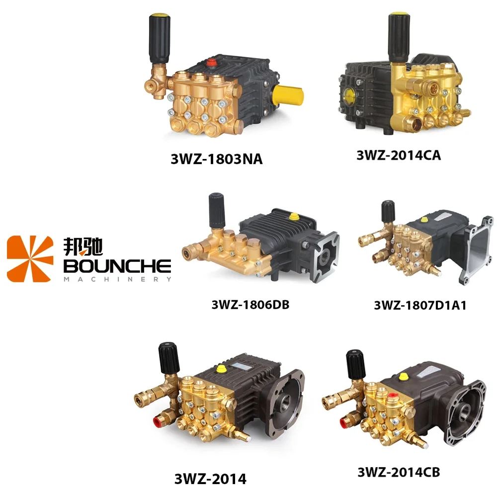 Mejor calidad 7,5 kW 250 bar 3625 psi 15 l/min 1450 rpm lavadora de alta presión bomba de alta presión