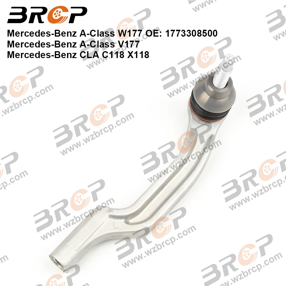 

BRCP One Piece Front Axle Outer Steering Tie Rod Ends For Mercedes Benz A Class W177 CLA C118 X118 A1773308500 A1773308500