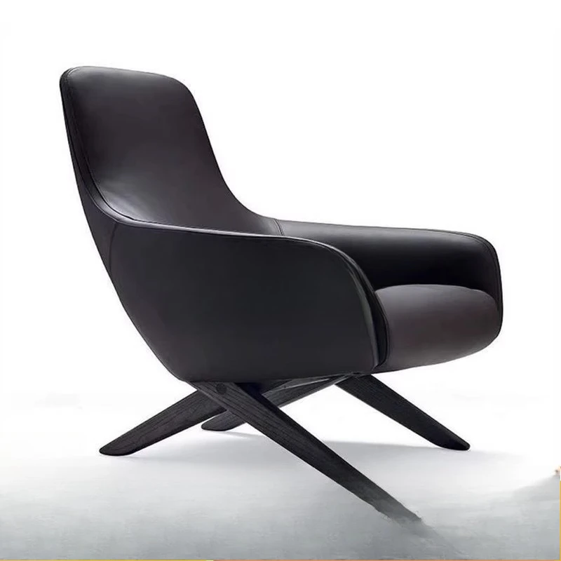 

Living room single chair modern Chinese style wabi sabi wind B & B hotel leisure sofa chair