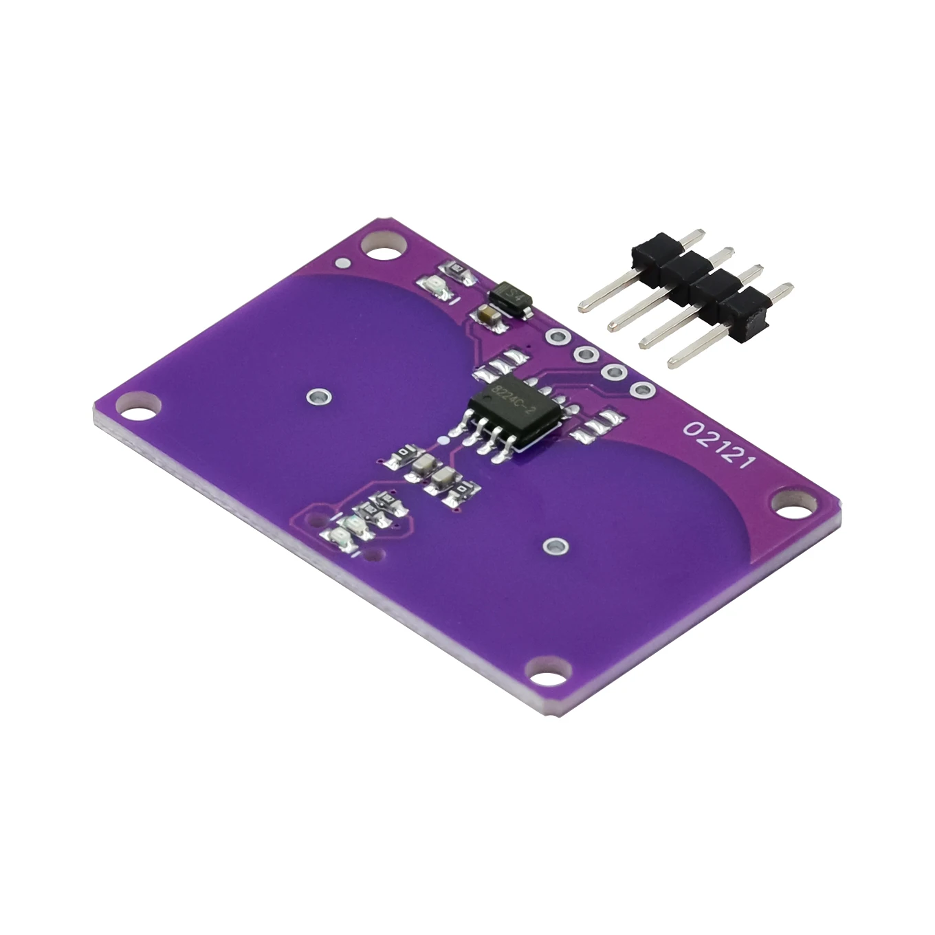 Dual key touch switch module Finger press capacitive proximity sensor keyboard circuit board