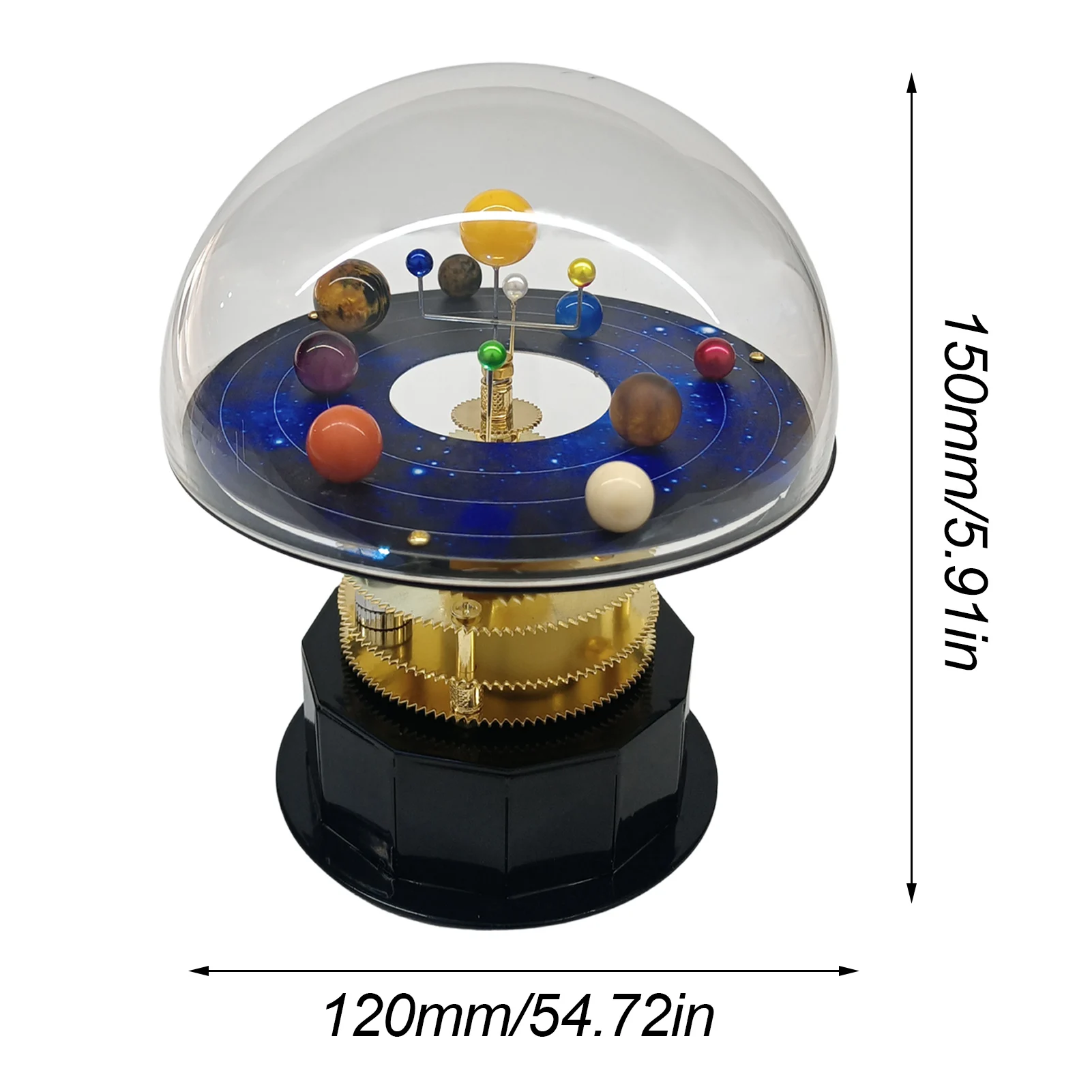 Universe Simulation Model Ornament Solar System Model Decoration Toy Solar System Planet Model Parent-child Interaction Toy Kids