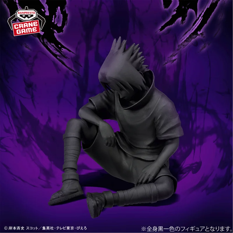 

[Оригинальная подлинная] Bandai Banpresto анимация Наруто фигурка Учиха Саске в наличии ПВХ фигурка модель коллекционная фигурка игрушки