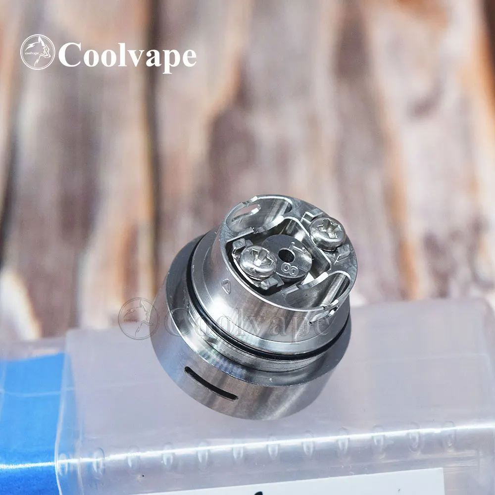 WOLFCOOLVAPE Tripod MTL RTA Atomizer RTA 22mm vape 316SS 2 atomizer tank for coils & atomizers - gallery image 4