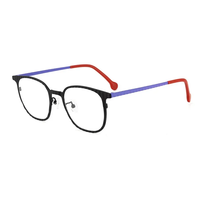 

Color square ultra-light pure titanium myopia glasses frame men's and women's designer plain and versatile eyes can be matched