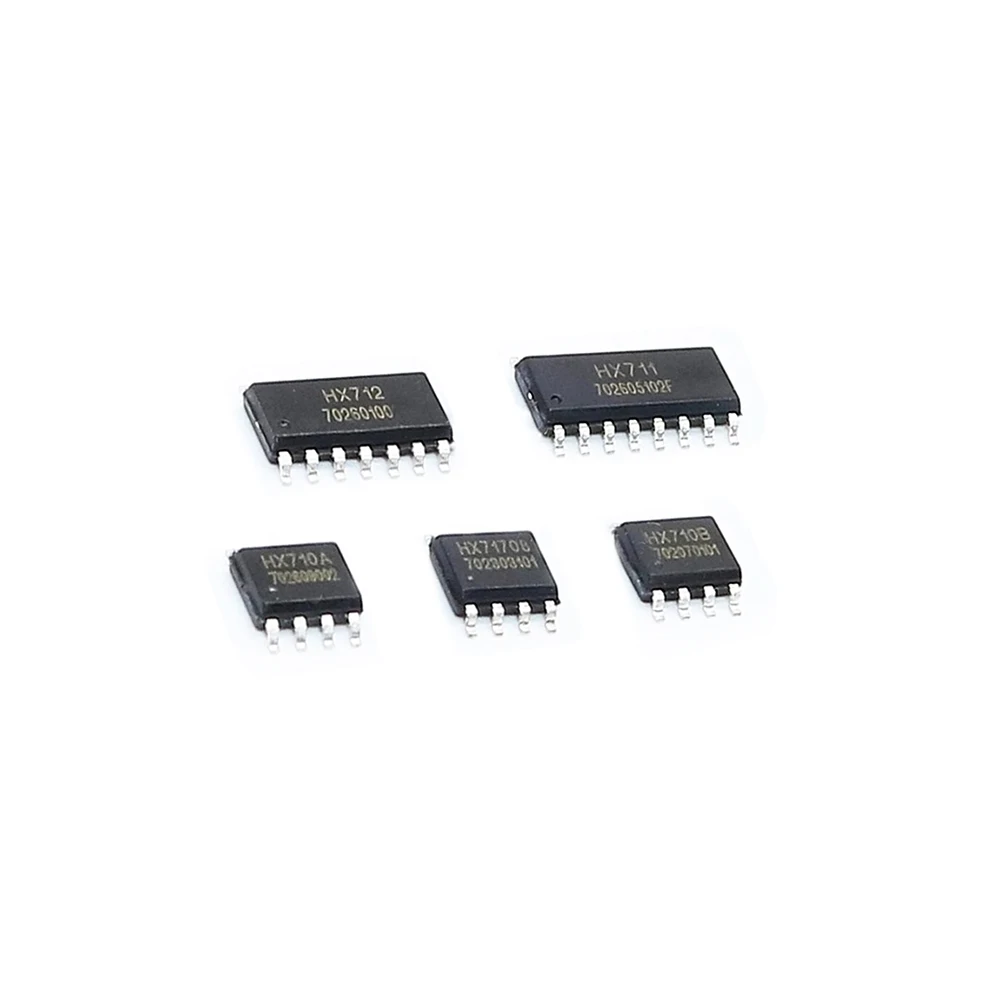 5PCS/LOT HX710A HX710B HX711 HX712 HX71708 SMD SOP-8 SOP-14 SOP-16 New Good Quality Chipset image 2