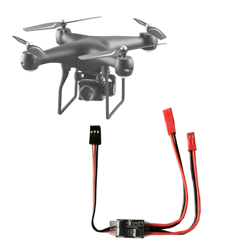 Interruptor de controle remoto DXAB para drone FPV, alta corrente, 3-5V, 3-30V, 2-20A