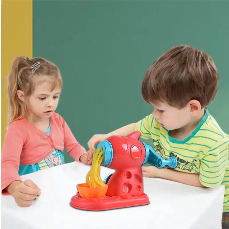 Brot Nudel Eis Maschine Ton Form Werkzeug Set Kinder Spielzeug Haut Schlamm Handgemachten Ton Pretend Spielen Teig Spielzeug Entwicklungs