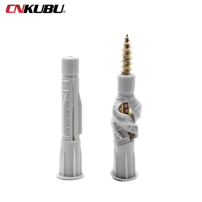 Tubes d'expansion noués M5/M6/M8/M10, 50/100 pièces, bouchons d'expansion écologiques en Nylon/plastique multi-spécifications