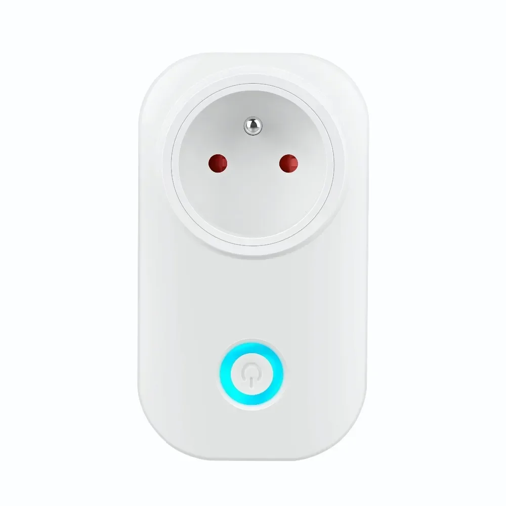 1Pcs Wireless Remote Power Plug with Energy Consumption Monitor US AU UK Wall Switch Smart Life APP Control 2.4G WIFI Socket