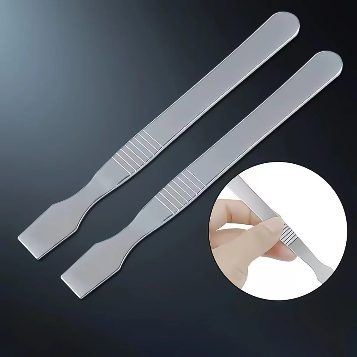 Scraper Metal Spudger Solder Paste Spudger Pure Steel Knife Repair BGA Paver Blade Solder Paste Scraper Watch Phone Repair Tools