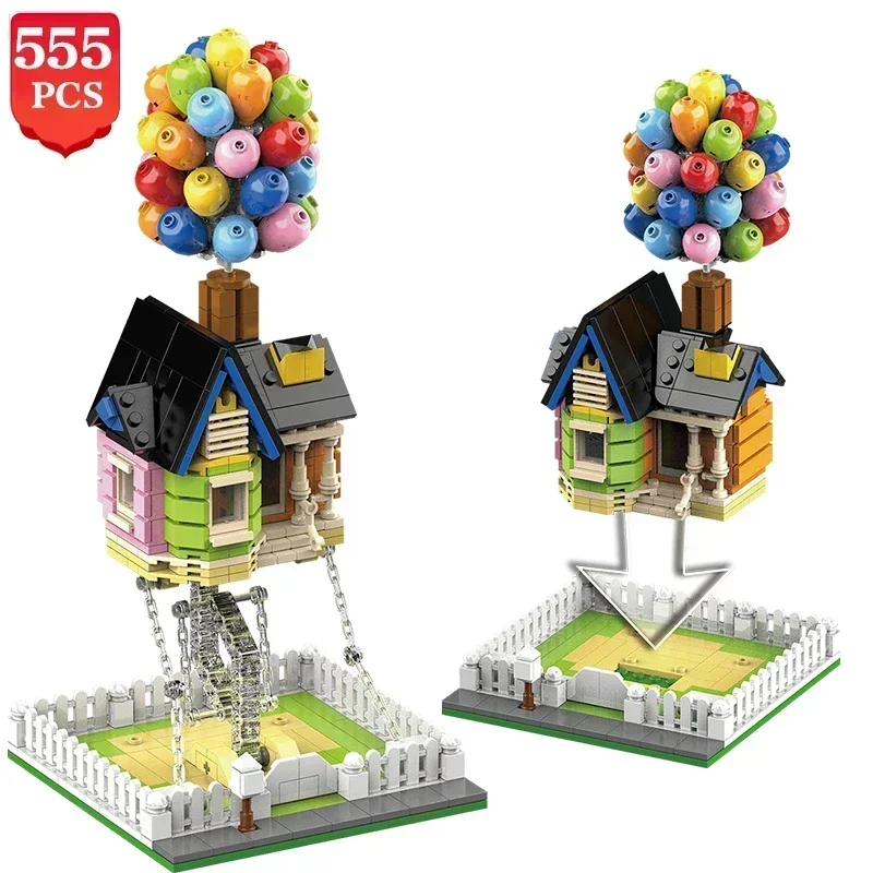 

High-Tech Ideas Creators Tensegrity Building Blocks Suspended Balloon House Force Balance Construction Bricks Toys for Kids