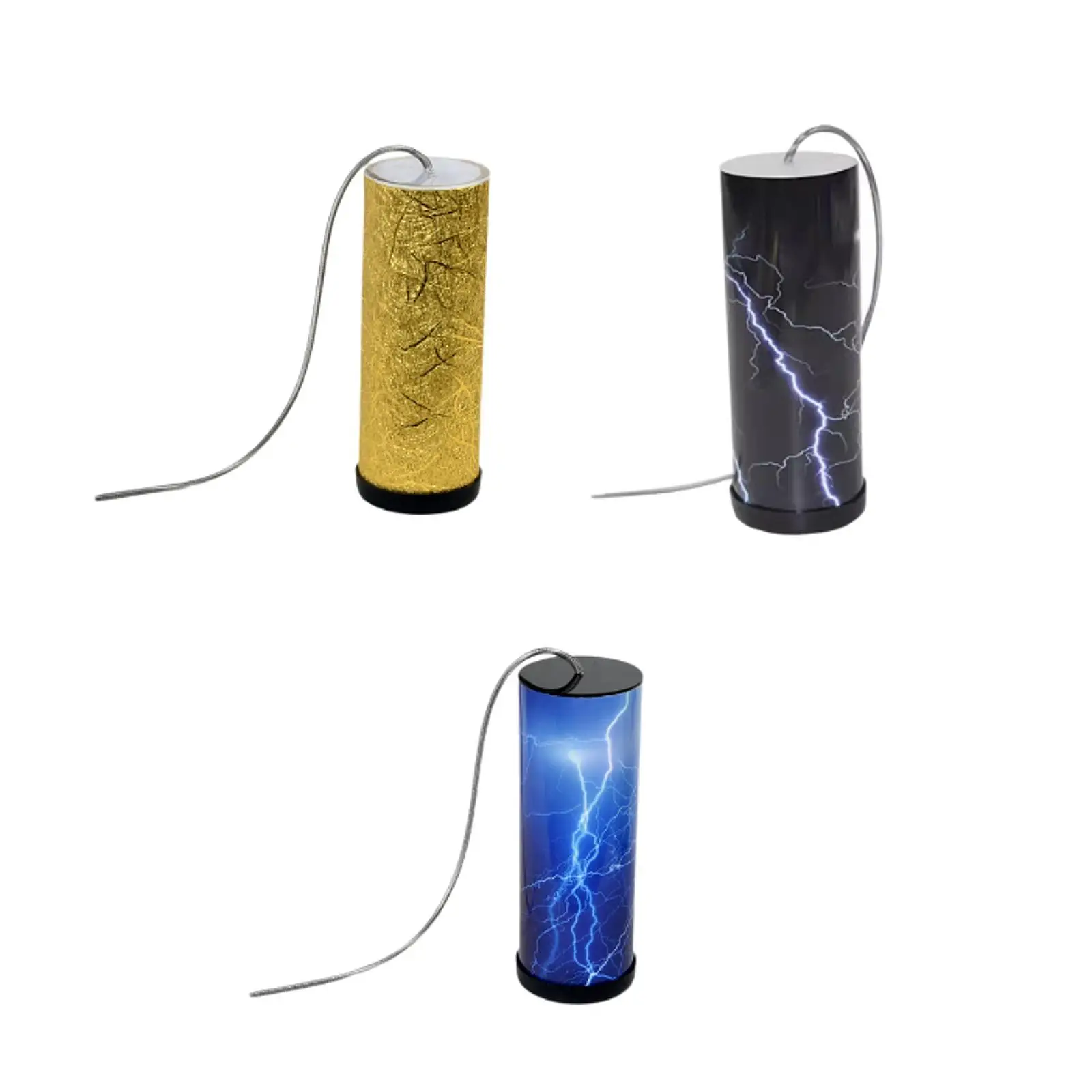 Thunder Tube Teaching Aids Assembled Innovation Spring Drum Thunders Tube for Development Toy Kids Children Creative Gift Teens