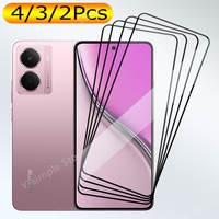 Upgrade Screen Glass For Realme P3 5G Tempered Glass A96 Front Protector 9H Clear Anti-Scratch 4/3/2PCS Full cover