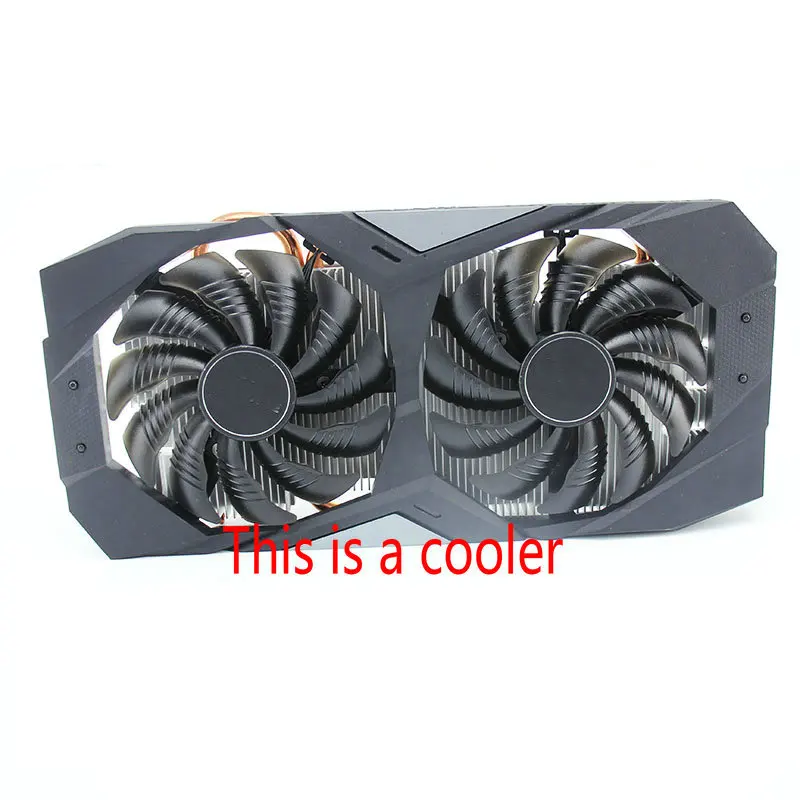 

Оригинальный радиатор-кулер для видеокарты GIGABYTE RTX2060 6 ГБ