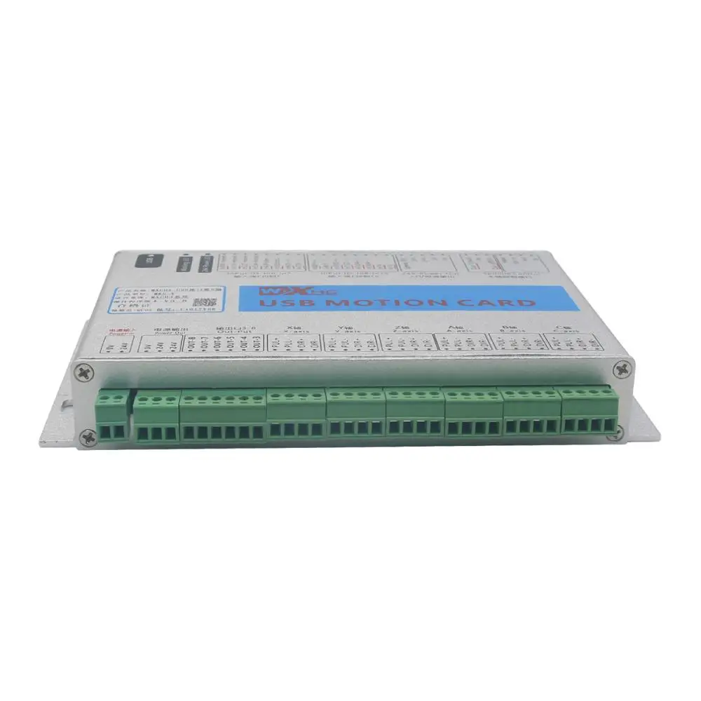 Upgrade Mach3 2MHz MK6-V 6 Axis Motion Controller Card USB Port CNC Breakout Board view 6