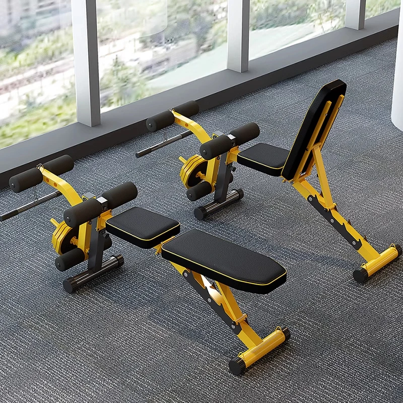 Multifunctional dumbbell bench, fitness chair, bench press equipment, bird training bench, leg training equipment