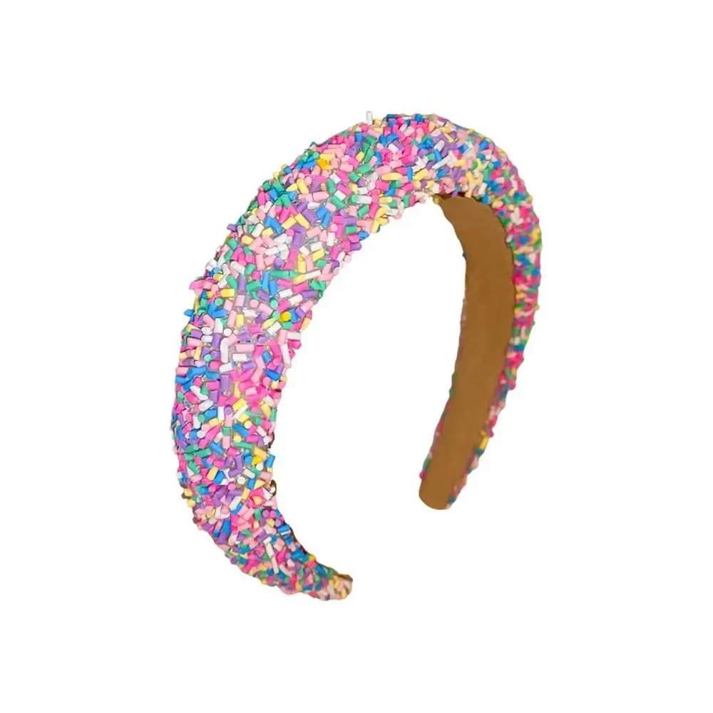 Retro Star Donut Headband Face Wash Korean Style Hair Hoop Acrylic Make Up Daily