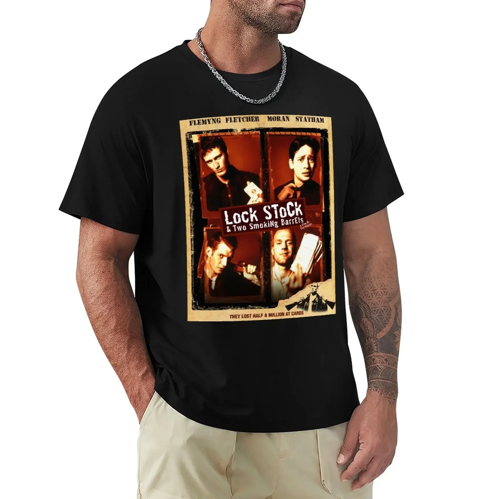 Lock Stock and Two Smoking Barrels T-Shirt aesthetic clothes customs mens graphic t-shirts big and tall