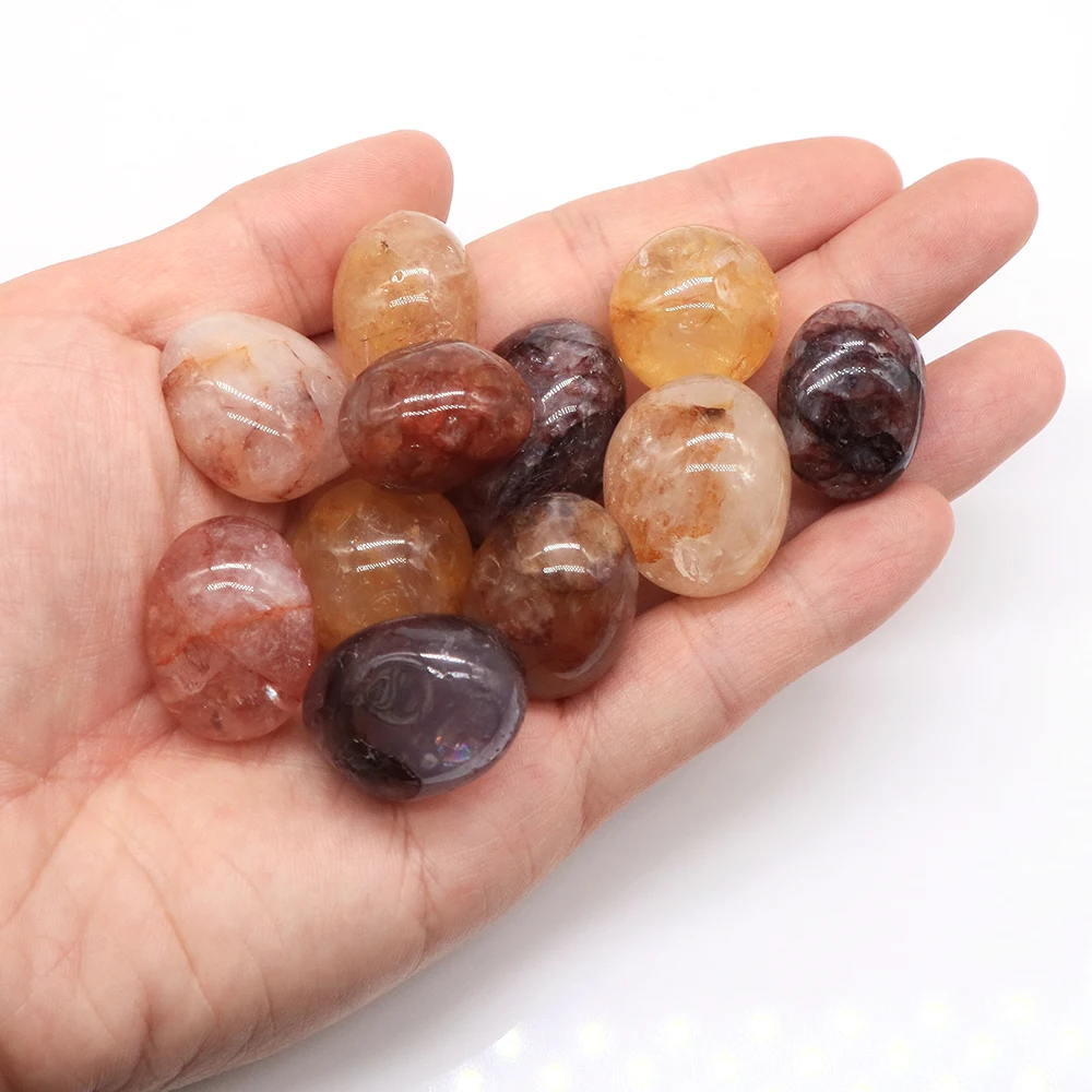 

Top Natural Red Gummy Flower Crystal Tumbled Healing Mineral Stone Specime Gemstones Aquarium Decoration Bulk Lots Wholesale