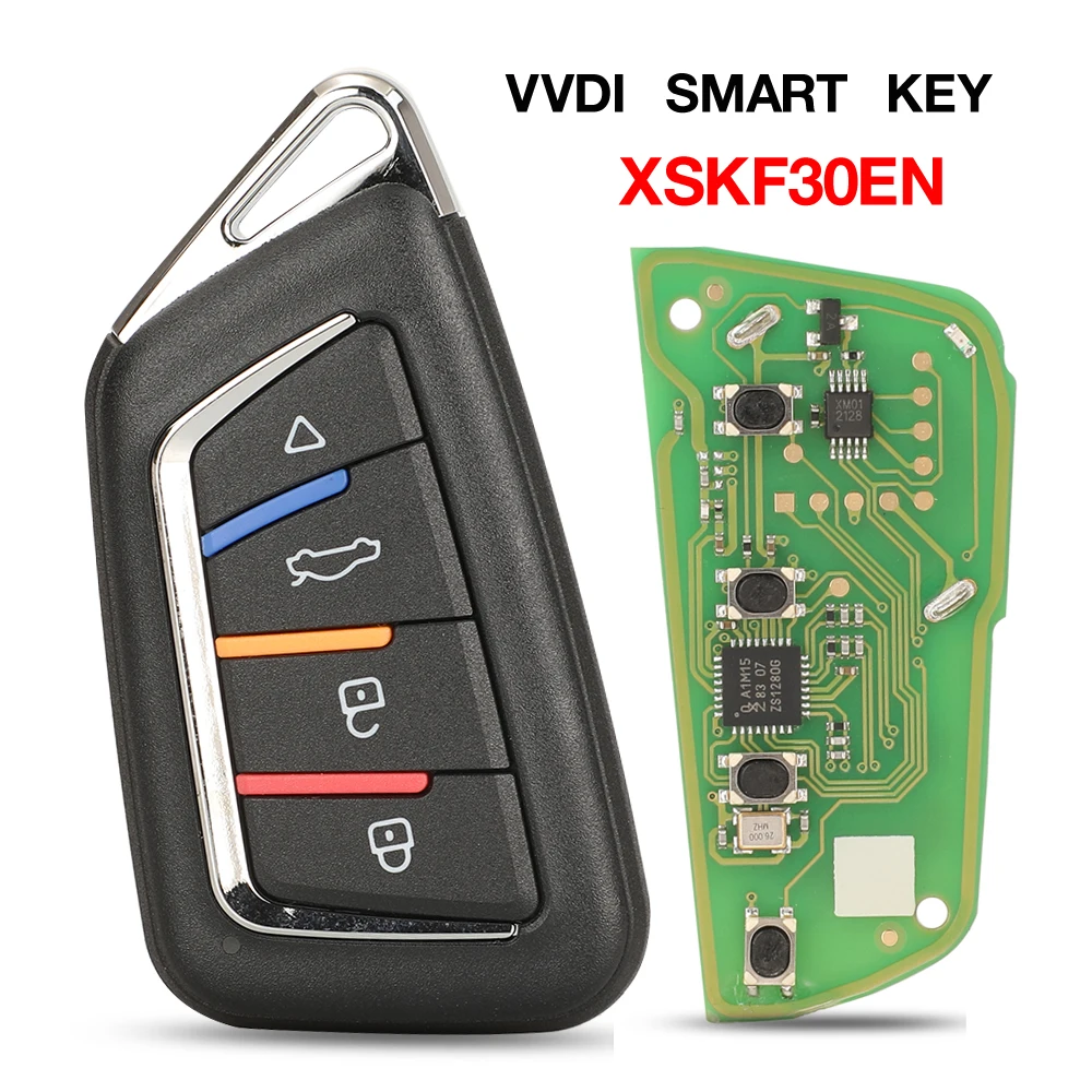 jingyuqin Xhorse Universal Smart Key XSKF30EN Remote Car Key For VVDI2/VVDI KEY TOOL MAX VVDI MINI KEY Program XS Series